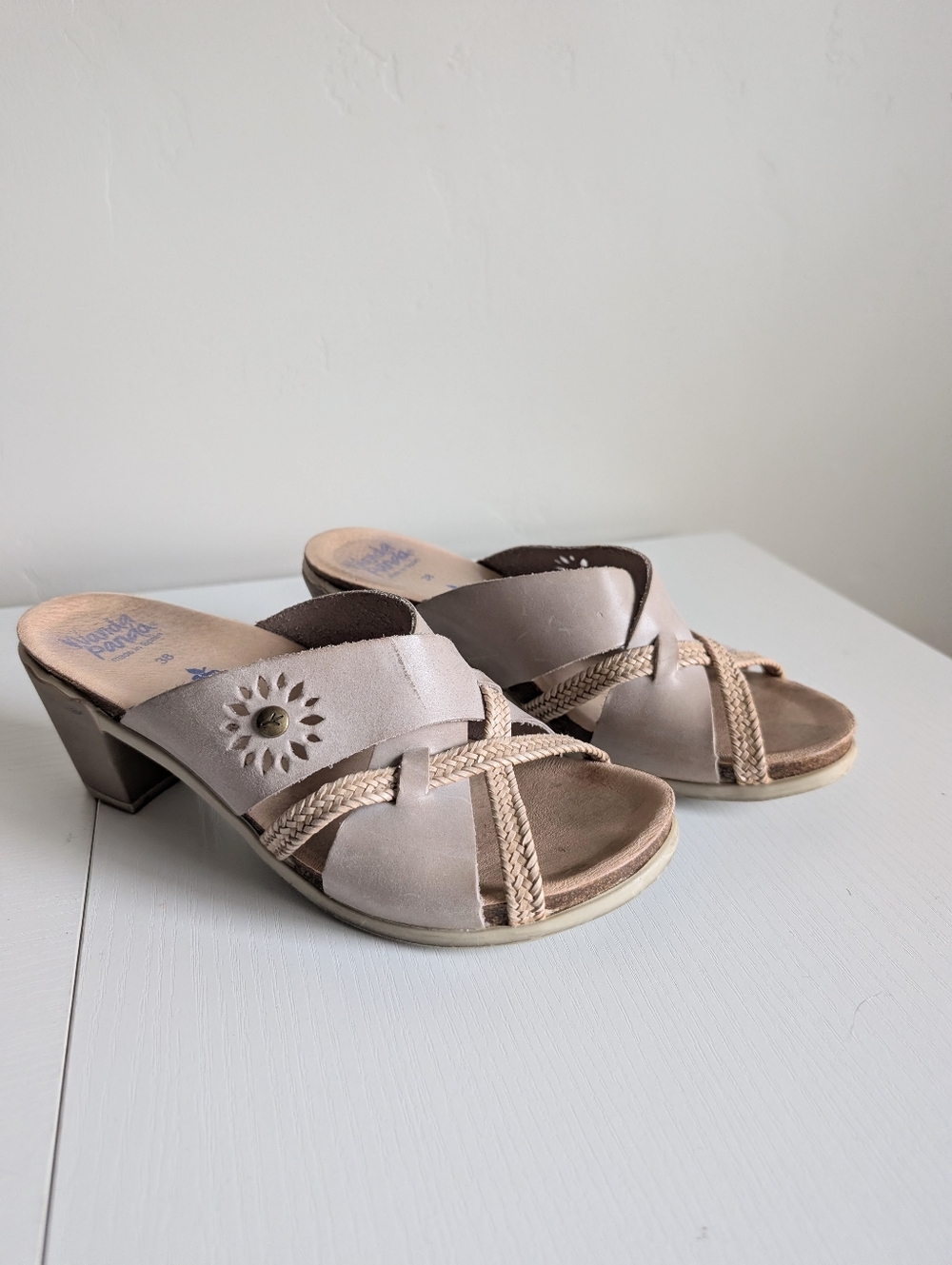 Wanda Panda Willow Slide Sandals Size 38